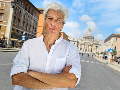 Pietro Orlandi, le frère d'Emanuela Orlandi, le 10 juillet 2019 à Rome - Andreas SOLARO [AFP]