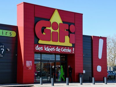 Un magasin Gifi le 20 mars 2019 à Toulouse - PASCAL PAVANI [AFP/Archives]