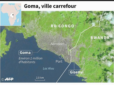 Goma, ville carrefour - Simon MALFATTO [AFP]