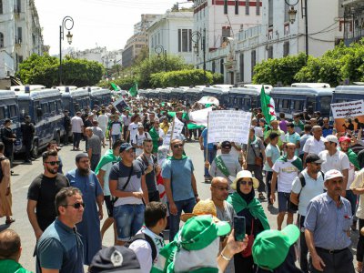 Manifestation contre le régime à Alger le 19 juillet 2019 - - [AFP]