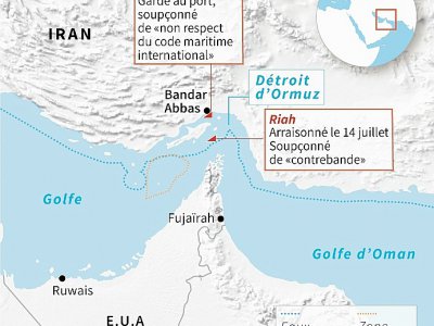 Golfe : pétroliers arraisonnés par l'Iran - Kun TIAN [AFP]