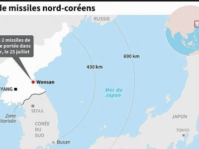 Tirs de missiles nord-coréens - Vincent LEFAI [AFP]