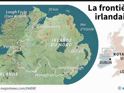 La frontière irlandaise - Jean-Michel CORNU [AFP]