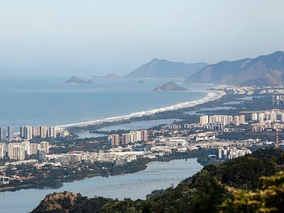 Vue sur Rio de Janeiro depuis le belvédère Mirante da Freira, sur un chemin de randonnée, le 21 juillet 2019 au Brésil - Ian CHEIBUB [AFP]