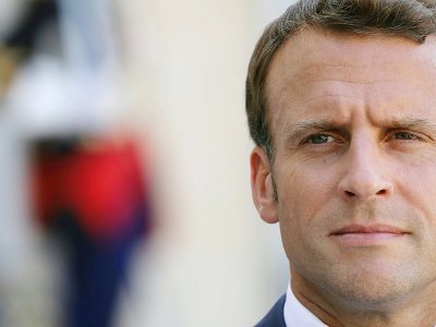 Le président français Emmanuel Macron, le 24 juillet 2019 à l'Elysée - LUDOVIC MARIN [AFP]