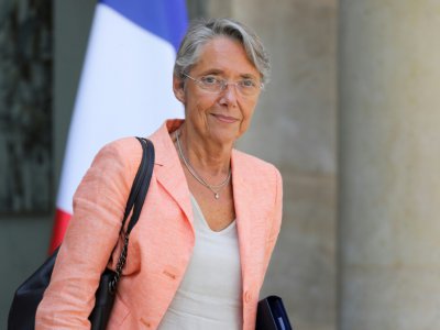 La ministre des Transports Elisabeth Borne sort de l'Elysée, le 24 juillet 2019 à Paris - ludovic MARIN [AFP/Archives]
