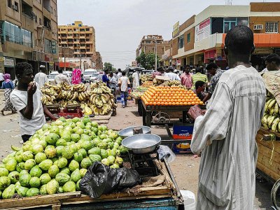 Un marché à Khartoum, le 11 juin 2019 - Ebrahim HAMID [AFP/Archives]