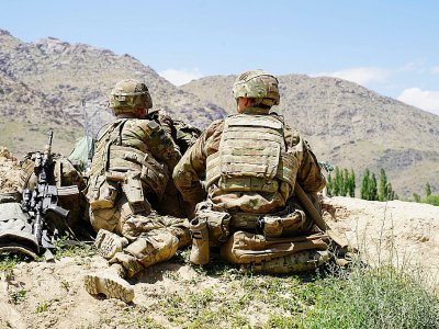 Des soldats américains dans la province afghande de Wardak, le 6 juin 2019 - THOMAS WATKINS [AFP/Archives]