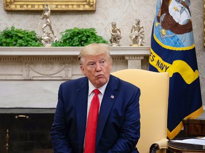 Le président américain Donald Trump à la Maison Blanche, le 11 septembre 2019 à Washington - NICHOLAS KAMM [AFP]