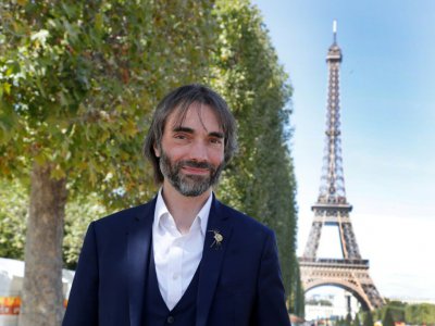 Cédric Villani, candidat à la mairie de Paris, le 6 septembre 2019 à Paris - FRANCOIS GUILLOT [AFP/Archives]
