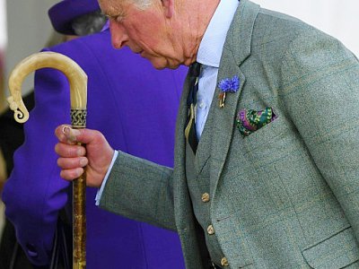 Le prince Charles, le 7 septembre 2019 à Braemar (Ecosse) - ANDY BUCHANAN [AFP/Archives]