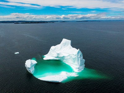 Un iceberg das la baie de Bonavista au Canada le 29 juin 2019 - Johannes EISELE [AFP/Archives]