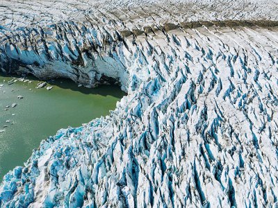 Le glacier de Apusiajik près de Qulusuk au Groënland - Jonathan NACKSTRAND [AFP/Archives]
