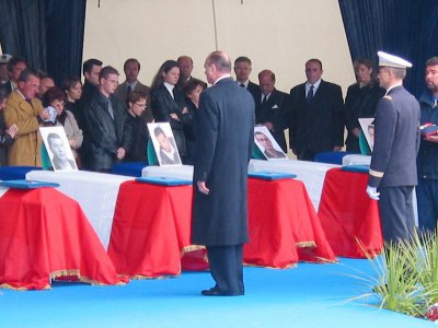 L'oraison funèbre à Cherbourg, après l'attentat de Karachi, est l'un des passages marquants de Jacques Chirac en Normandie.