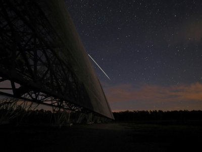 Le radiotélescope de Nançay, le 3 octobre 2019 près de Vierzon - GUILLAUME SOUVANT [AFP]