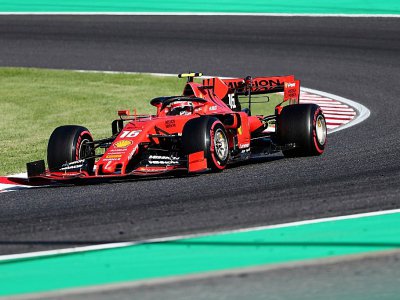 Le Monégasque Charles Leclerc (Ferrari) lors du GP du Japon, à Suzuka, le 13 octobre 2019 - Behrouz MEHRI [AFP]