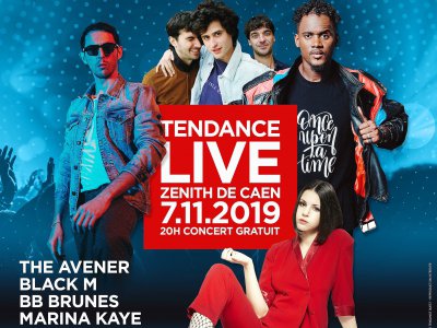 L'affiche de la prochaine édition du Tendance Live, le 7 novembre 2019, à Caen - Tendance Ouest