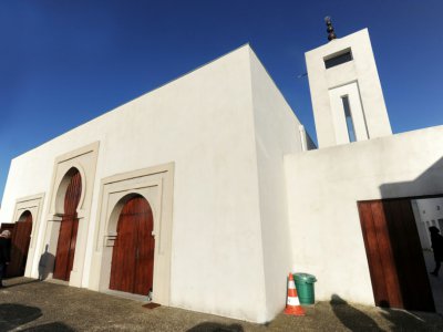 La mosquée de Bayonne, cible d'une attaque le 28 octobre 2019 perpétrée par un octogénaire - Iroz Gaizka [AFP/Archives]