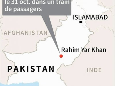 Pakistan : incendie meurtrier dans un train - Jonathan WALTER [AFP]