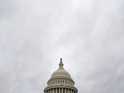Le Capitole, siège du Congrès américain, où les démocrates mènent l'enquête en vue d'ouvrir une procédure de destitution contre Donald Trump, le 31 octobre 2019 - SAUL LOEB [AFP]