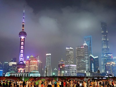 Le Bund à Shanghai, en juin 2019 - HECTOR RETAMAL [AFP/Archives]