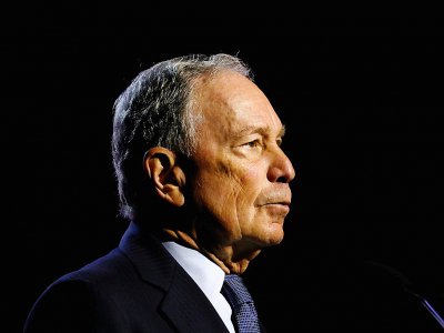 L'ancien maire de New York Michael Bloomberg le 24 juillet 2019 à Détroit dans le Michigan, aux Etats-Unis - JEFF KOWALSKY [AFP]
