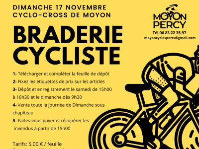 Vendez vos articles - Moyon Percy vélo-club