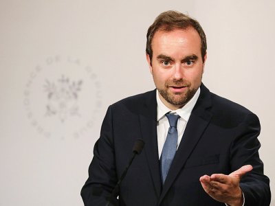 Le ministre des Collectivités territoriales Sébastien Lecornu à Paris le 17 juillet 2019 - LUDOVIC MARIN [AFP/Archives]