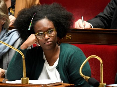 La porte-parole du gouvernement Sibeth Ndiaye, le 12 novembre 2019 à Paris - Bertrand GUAY [AFP]
