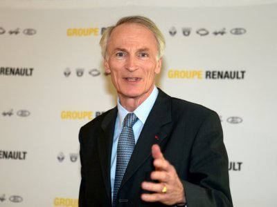 Le président de Renault Jean-Dominique Senard, au siège social du groupe à Boulogne, le 11 octobre 2019 - ERIC PIERMONT [AFP/Archives]