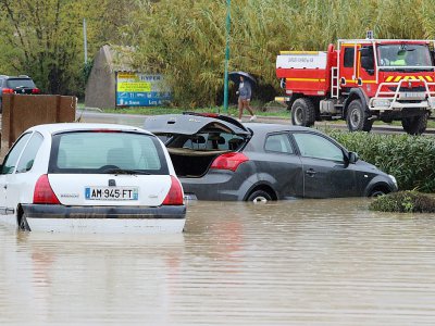 Inondations au Muy, le 24 novembre 2019 - Valery HACHE [AFP]