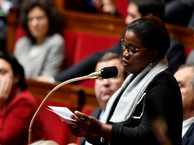 La députée Justine Benin à l'Assemblée nationale le 14 mars 2018 - GERARD JULIEN [AFP/Archives]