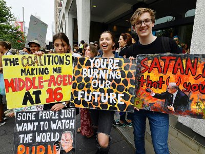 Protesters in Sydney have kicked off a fresh round of global climate protests - Saeed KHAN [AFP]