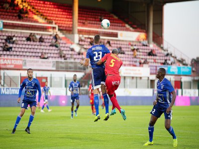 Quevilly Rouen Métropole a fait match nul contre Béziers 2-2. - Romain FLOHIC