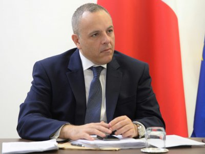 Keith Schembri, chef de cabinet du Premier ministre maltais Joseph Muscat, le 9 octobre 2018 à La Valette - Matthew Mirabelli [AFP/Archives]