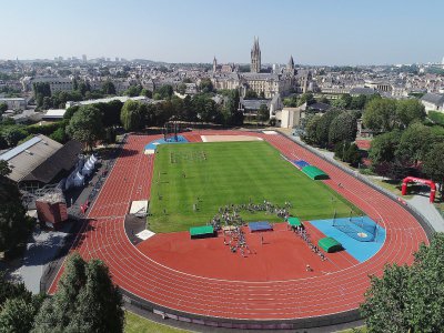 Le Stade Hélitas devrait être l'un de sites caennais qui accueilleront des compétitions lors des JO scolaires de 2022. - Villedecaen