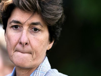 L'ex-eurodéputée MoDem Sylvie Goulard le 12 septembre 2019 à Genval (Belgique) - Kenzo TRIBOUILLARD [AFP/Archives]