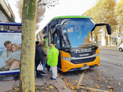 Flixbus a enregistré deux à trois fois plus de réservations sur ses lignes le Havre-Paris et Rouen-Paris pour la période. - Pierre Durand-Gratian