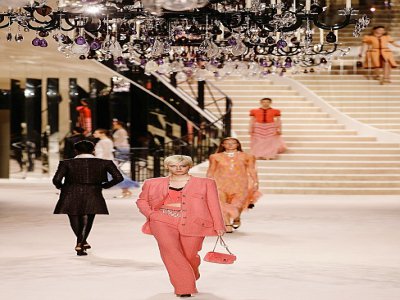 Défilé Chanel Métiers d'art à Paris, le 4 écembre 2019 - FRANCOIS GUILLOT [AFP]