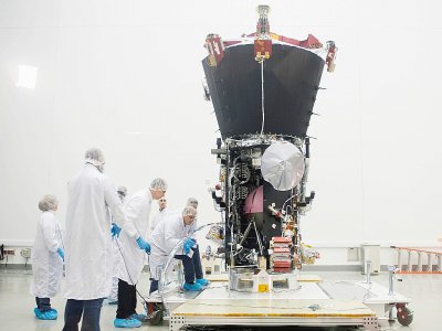 La sonde Parker Solar Probe le 12 août 2018 à Cape Canaveral en Floride - JIM WATSON [AFP/Archives]