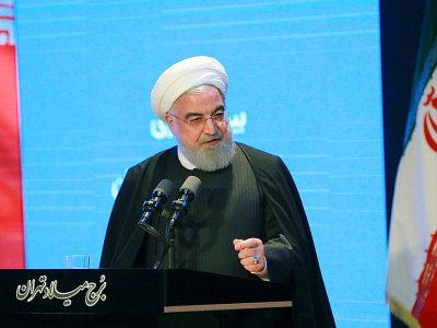 Le président iranien Hassan Rohani le 4 décembre 2019 à Téhéran - HO [President office/AFP]