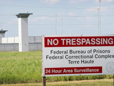La prison fédérale de Terre Haute, dans l'Indiana, photographiée le 25 juillet 2019 - SCOTT OLSON [GETTY IMAGES NORTH AMERICA/AFP/Archives]