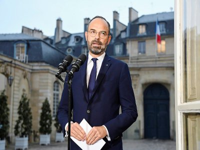 Le Premier ministre Edouard Philippe à Matignon, le 6 décembre 2019 - Bertrand GUAY [AFP/Archives]