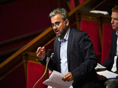 Le député de la France Insoumise (LFI) Alexis Corbière à l'Assemblée nationale, en octobre 2019 - Christophe ARCHAMBAULT [AFP/Archives]
