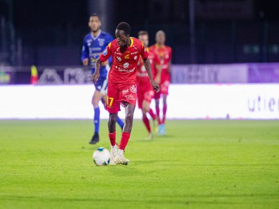 Quevilly Rouen Métropole a mis fin à sa série de quatre matches sans défaite en s'inclinant contre le Red Star (1-0). - Romain Flohic