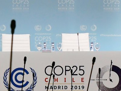 La tribune de la COP25 à Madrid vendredi 13 décembre 2019 - CRISTINA QUICLER [AFP]