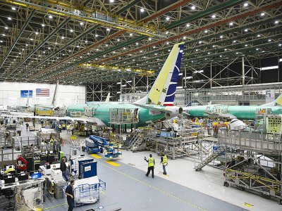 L'usine Boeing de Renton, dans l'Etat de Washington, le 27 mars 2019 - Jason Redmond [AFP/Archives]
