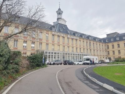 Un aide-soignant de la résidence Les Terrasses de Flaubert au Havre a été agressé et blessé, dans la nuit du vendredi 13 au samedi 14 décembre. - Joris Marin