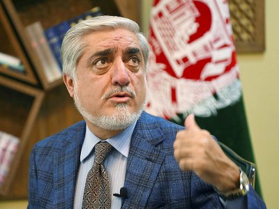 Le candidat à la présidentielle afghane Abdullah Abdullah,  le 5 novembre 2019 à Kaboul - WAKIL KOHSAR [AFP/Archives]