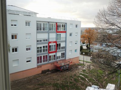En ce mois de décembre, des travaux de rénovation énergétique sur deux immeubles de Port-Jérôme-sur-Seine. - Caux Seine Agglo